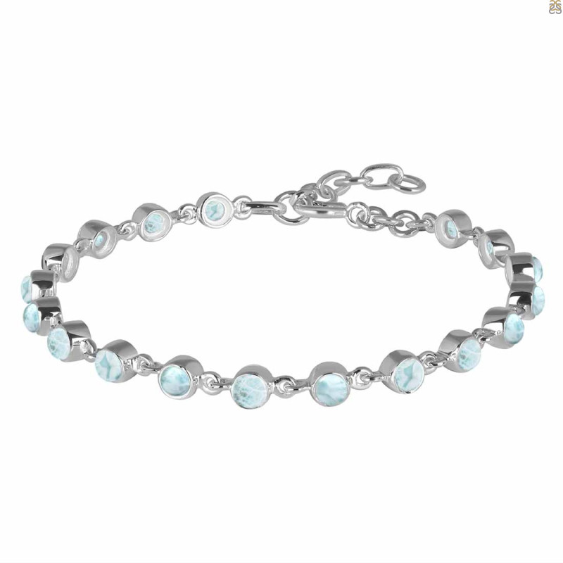 Close Out Larimar Bracelet LAR-CO-RDB-116-CAB.