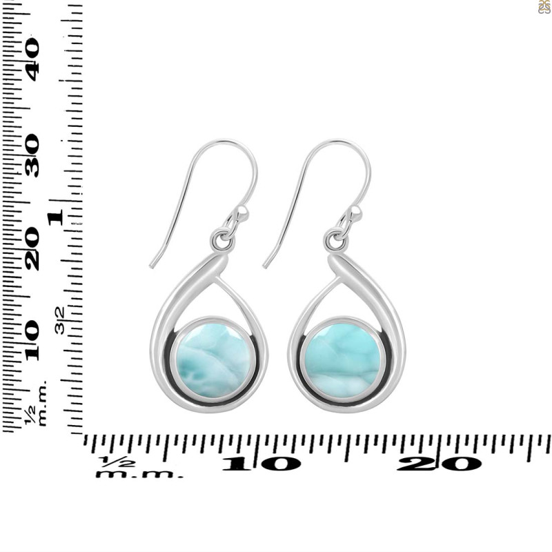 Close Out Larimar Earring LAR-CO-RDE-103.