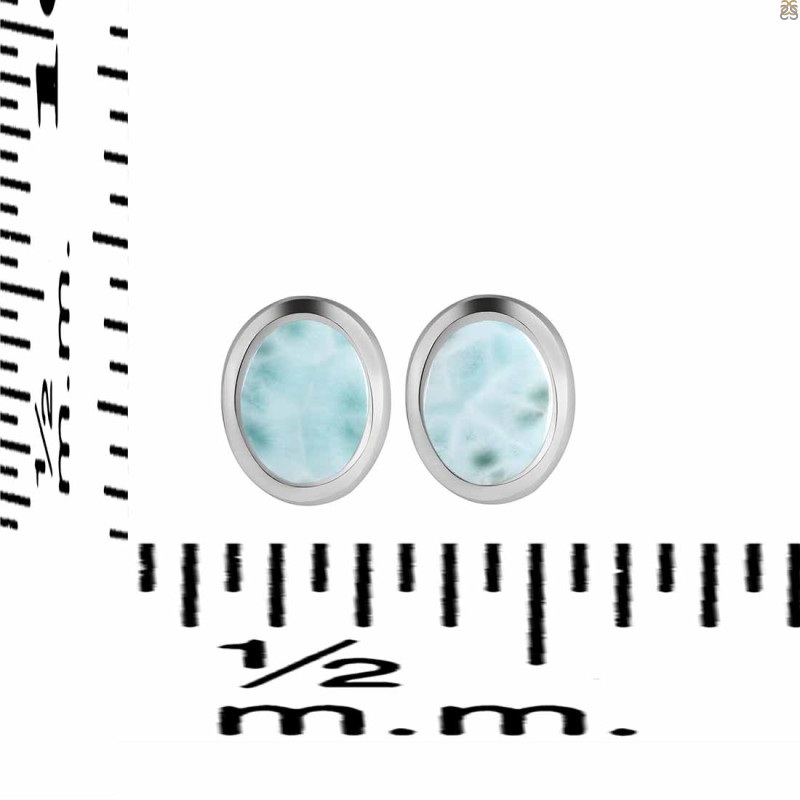 Close Out Larimar Earring LAR-CO-RDE-1107.