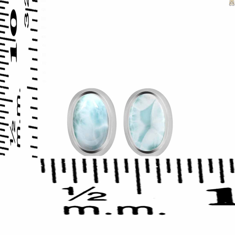 Close Out Larimar Earring LAR-CO-RDE-1108.