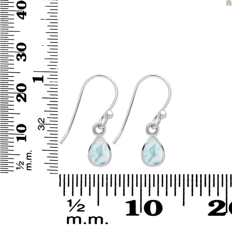 Close Out Larimar Earring LAR-CO-RDE-1109.