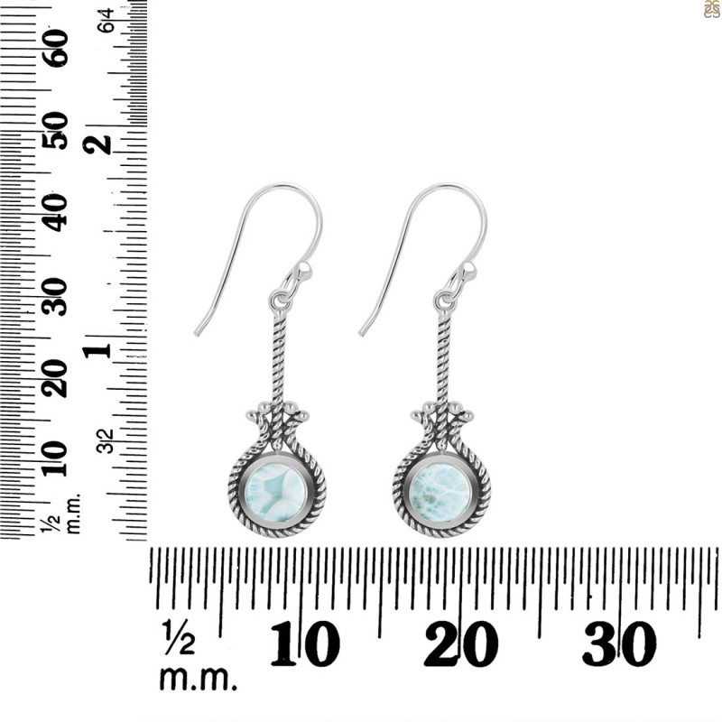 Close Out Larimar Earring LAR-CO-RDE-148.