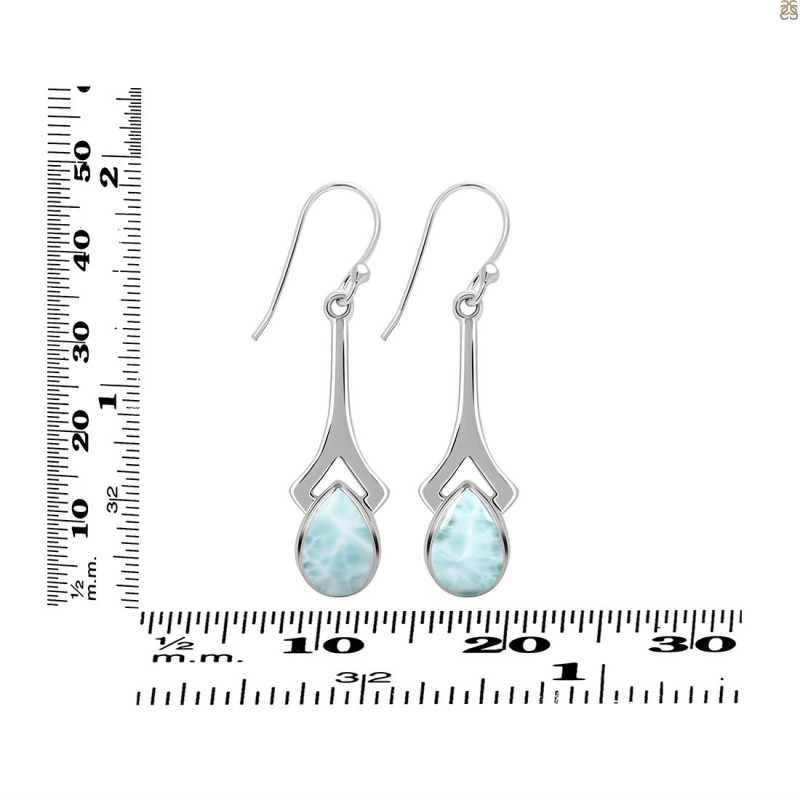 Close Out Larimar Earring LAR-CO-RDE-153.