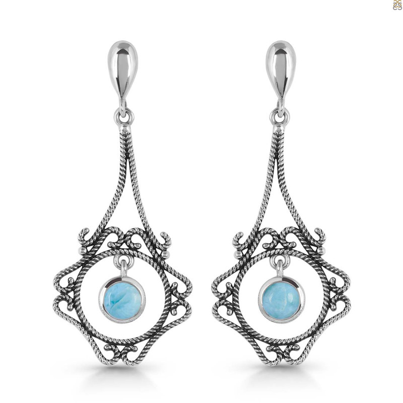 Close Out Larimar Earring