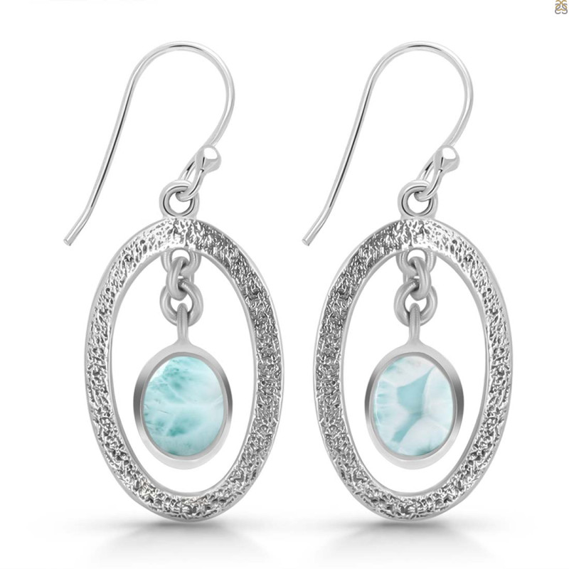 Close Out Larimar Earring LAR-CO-RDE-159.