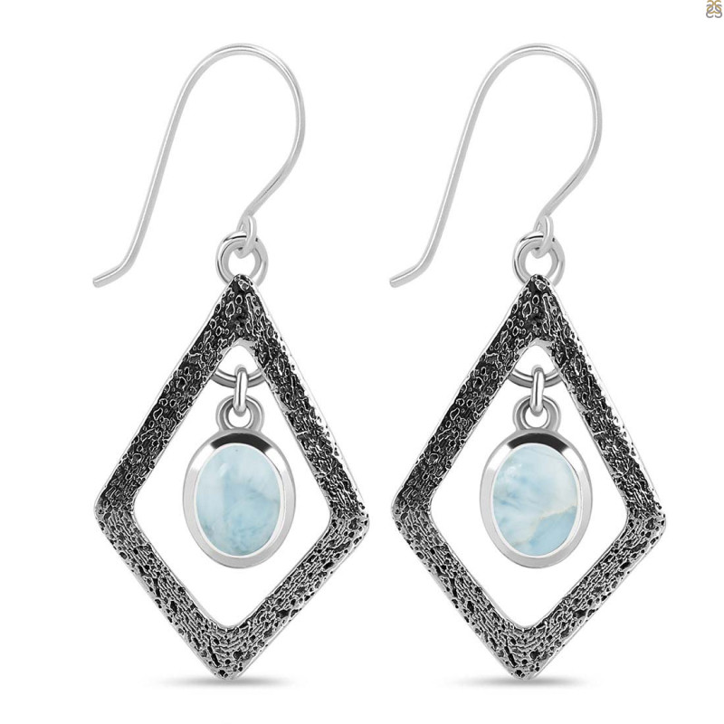 Close Out Larimar Earring