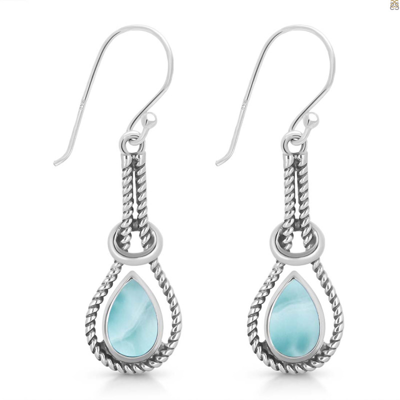 Close Out Larimar Earring LAR-CO-RDE-197.