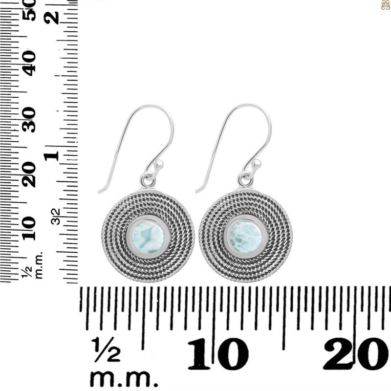 Close Out Larimar Earring LAR-CO-RDE-215.
