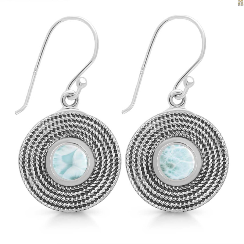 Close Out Larimar Earring LAR-CO-RDE-215.