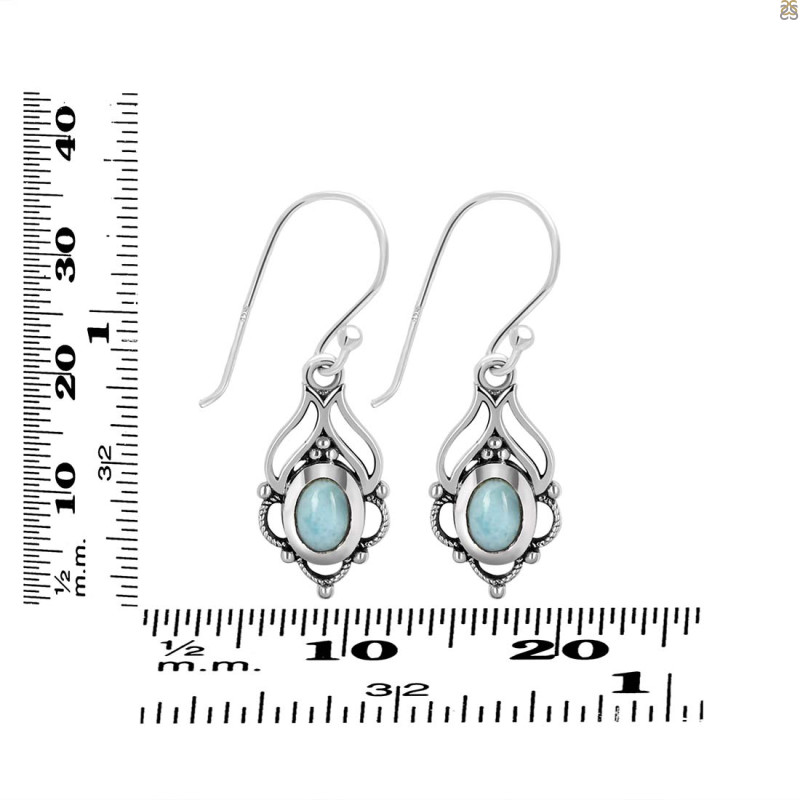 Close Out Larimar Earring LAR-CO-RDE-222.