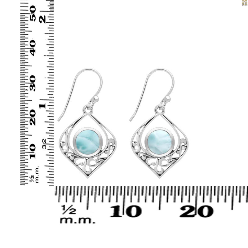 Close Out Larimar Earring LAR-CO-RDE-228.