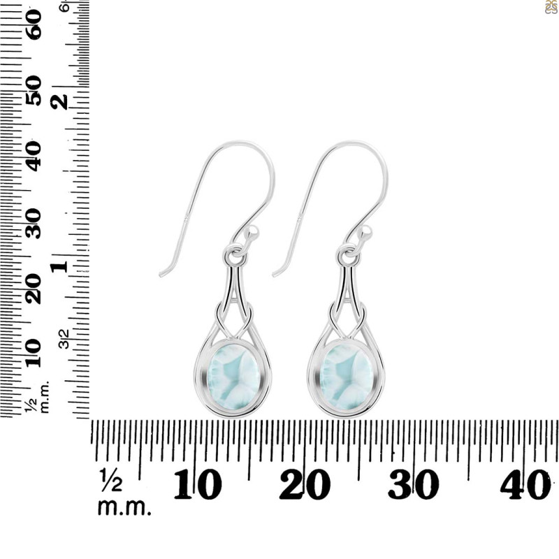 Close Out Larimar Earring LAR-CO-RDE-234.