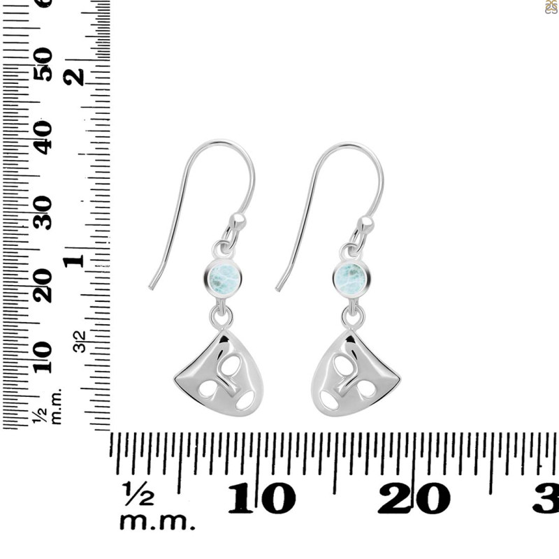 Close Out Larimar Earring LAR-CO-RDE-464.