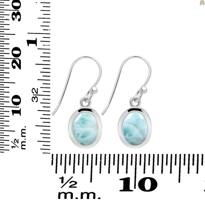 Close Out Larimar Earring LAR-CO-RDE-683.