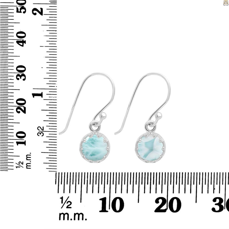 Close Out Larimar Earring LAR-CO-RDE-834.