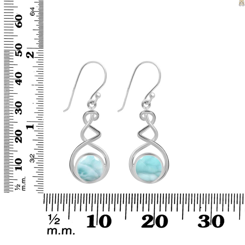 Close Out Larimar Earring LAR-CO-RDE-97.