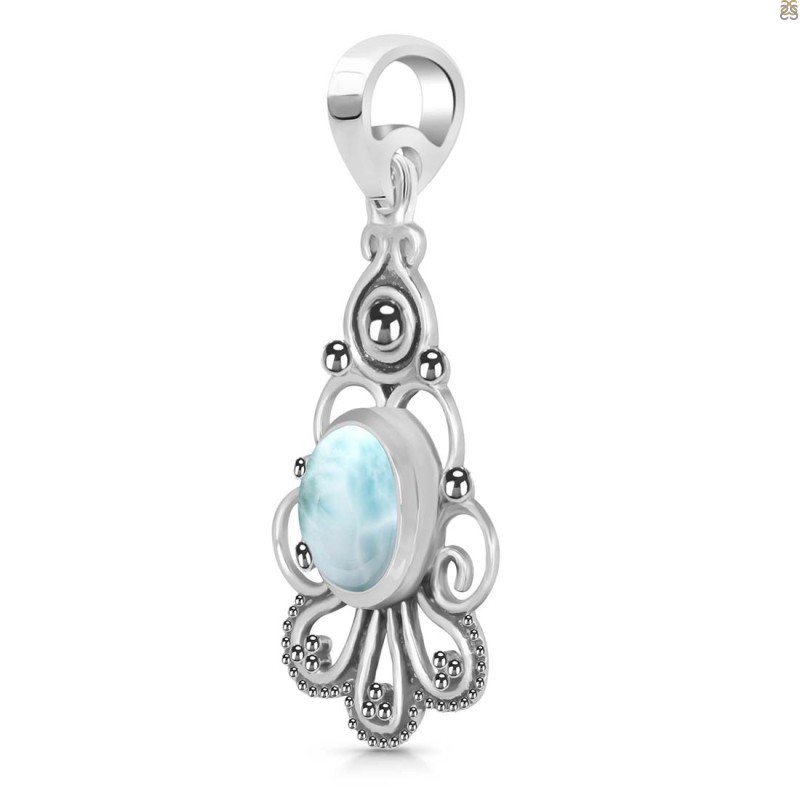Close Out Larimar Pendant