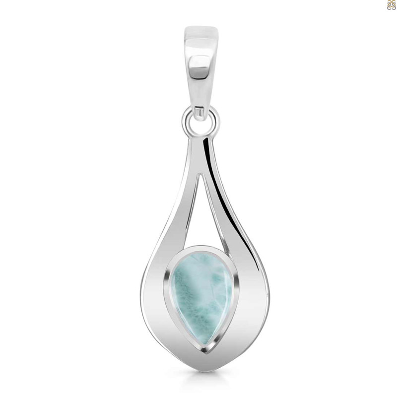 Close Out Larimar Pendant LAR-CO-RDP-128.