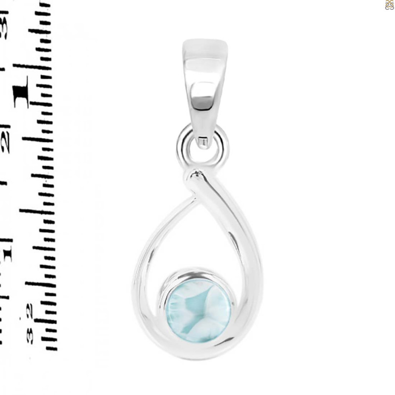 Close Out Larimar Pendant