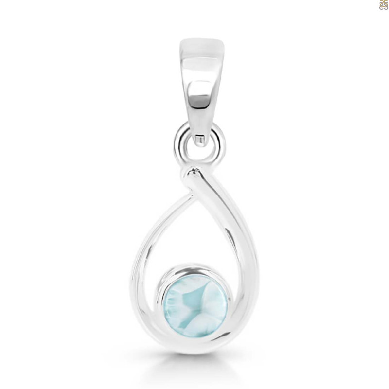 Close Out Larimar Pendant LAR-CO-RDP-135.