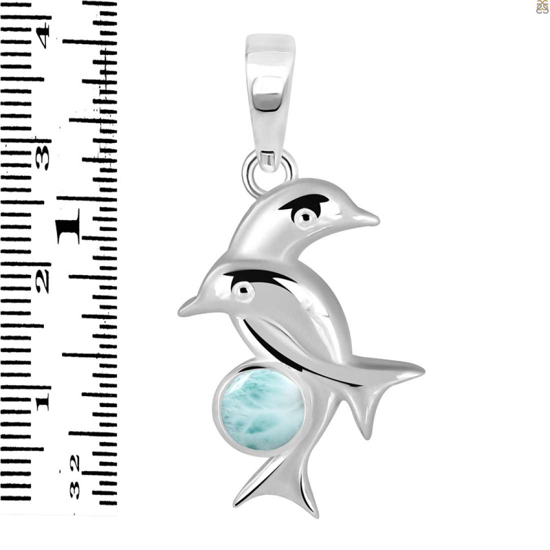 Close Out Larimar Pendant LAR-CO-RDP-146.