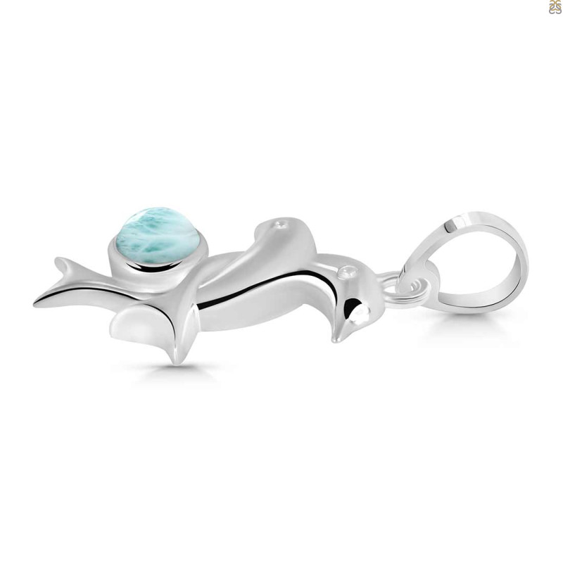 Close Out Larimar Pendant