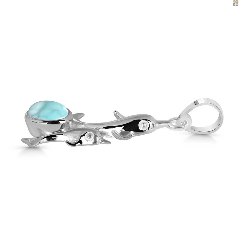 Close Out Larimar Pendant