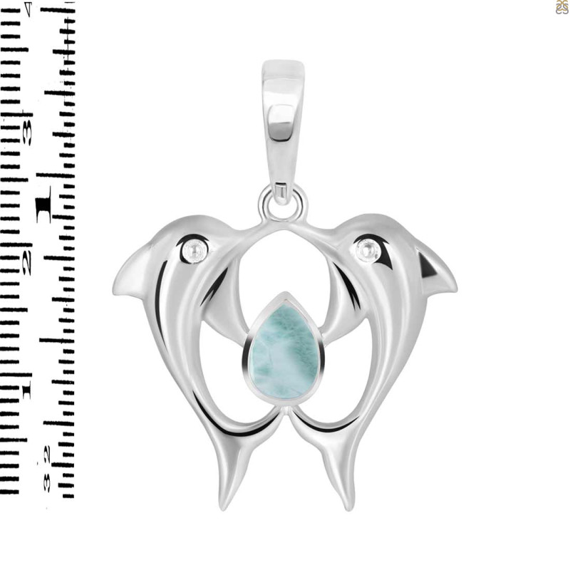 Close Out Larimar Pendant LAR-CO-RDP-149.