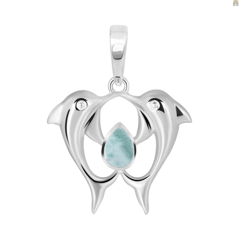 Close Out Larimar Pendant LAR-CO-RDP-149.