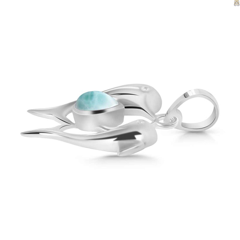 Close Out Larimar Pendant