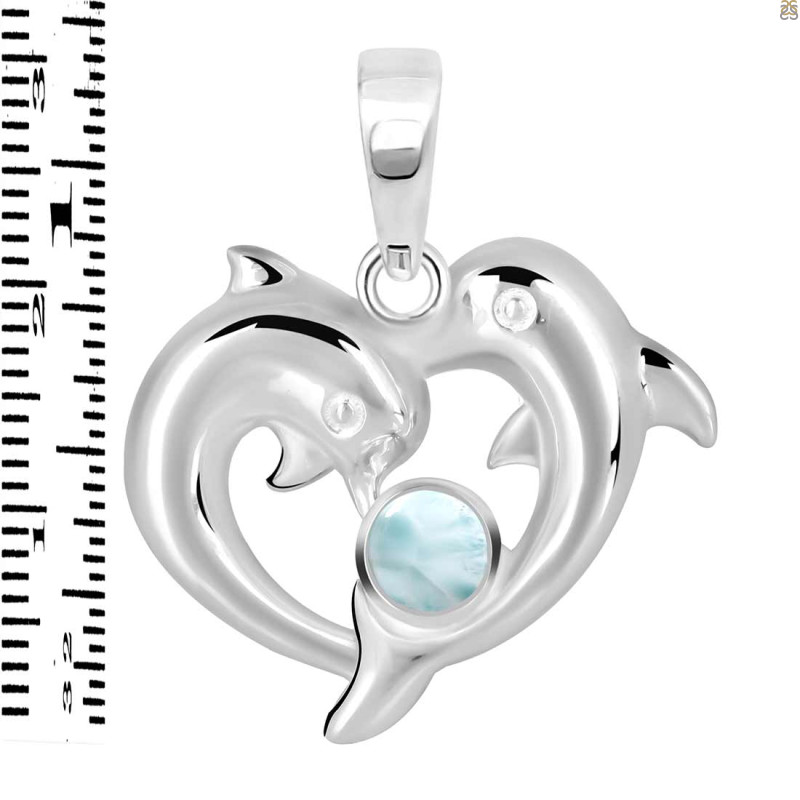 Close Out Larimar Pendant LAR-CO-RDP-150.