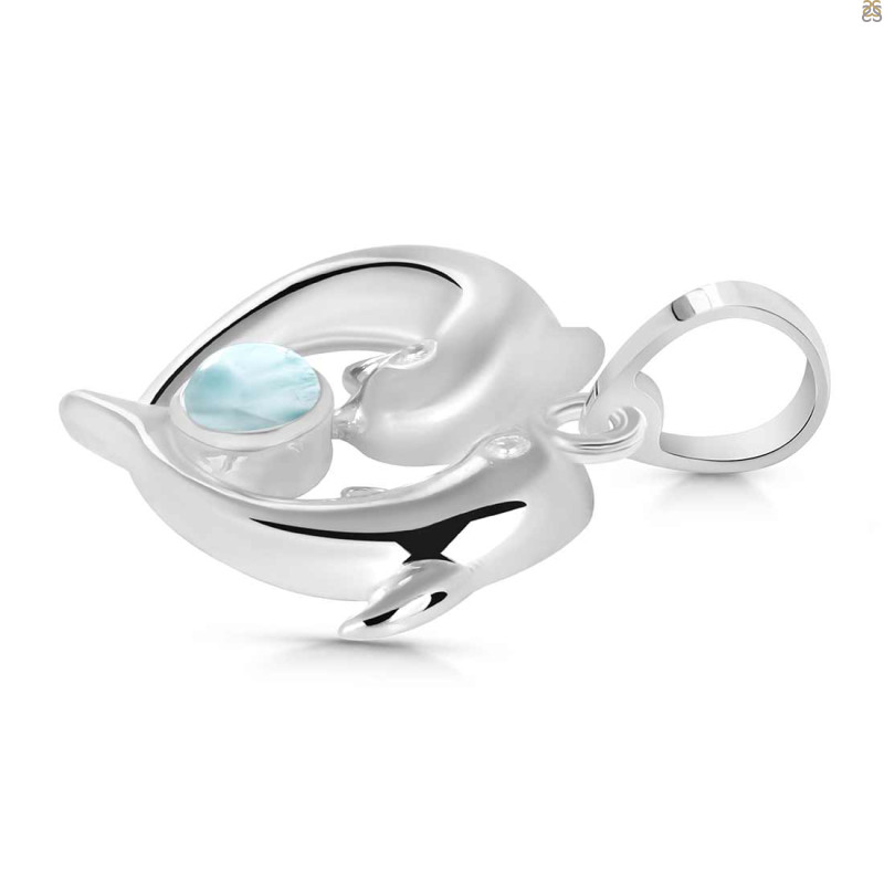 Close Out Larimar Pendant