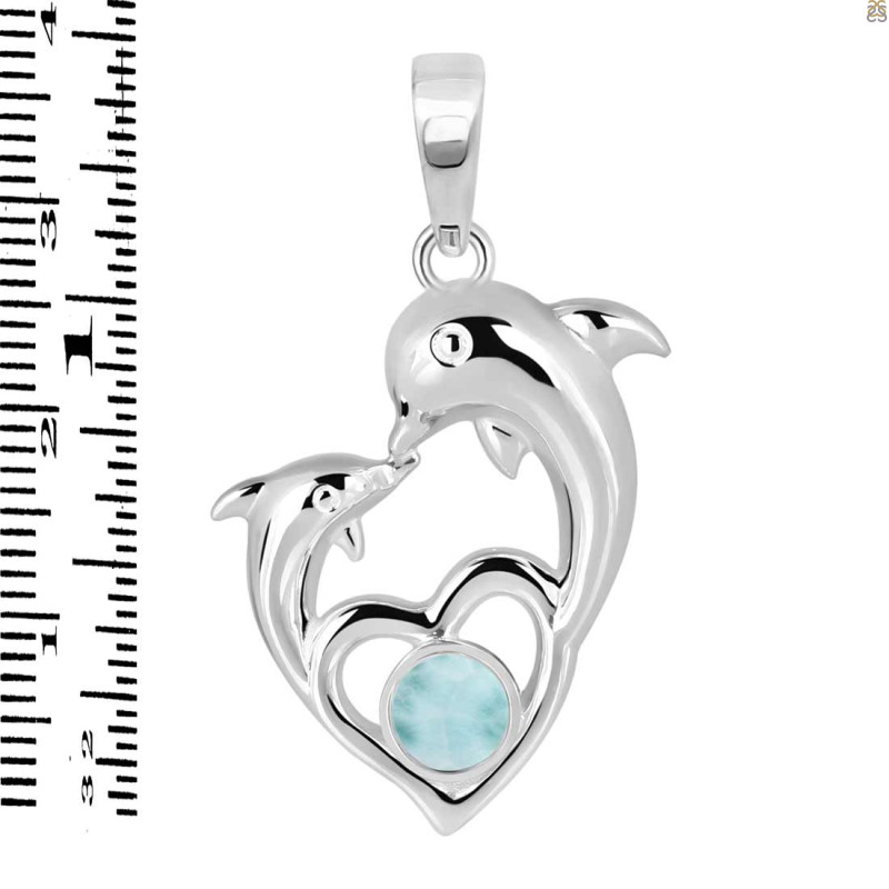 Close Out Larimar Pendant LAR-CO-RDP-151.