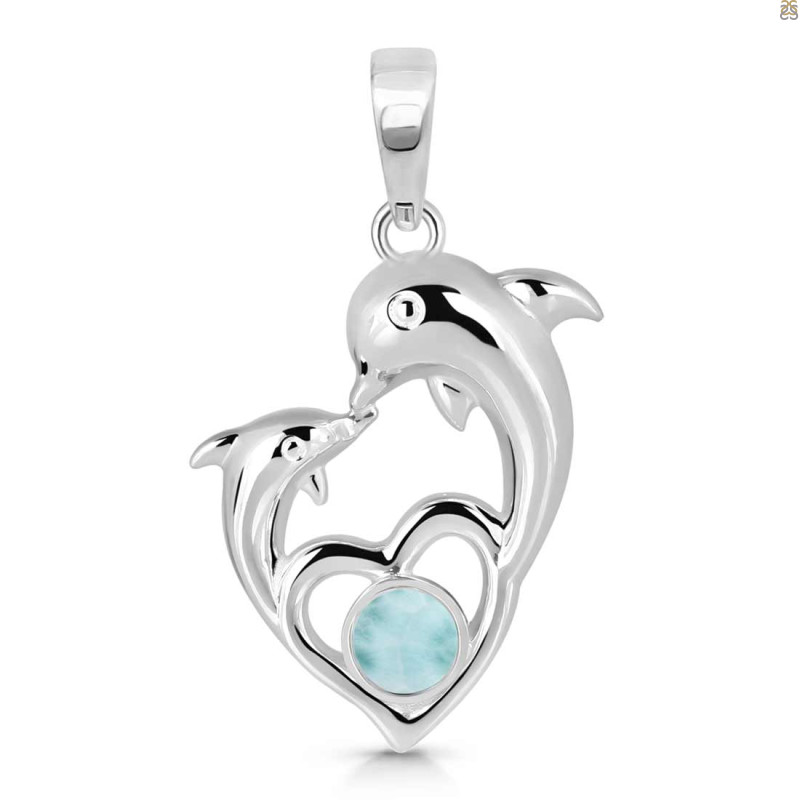 Close Out Larimar Pendant LAR-CO-RDP-151.