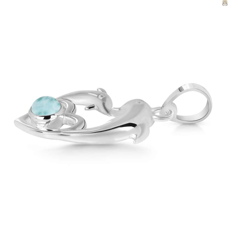 Close Out Larimar Pendant