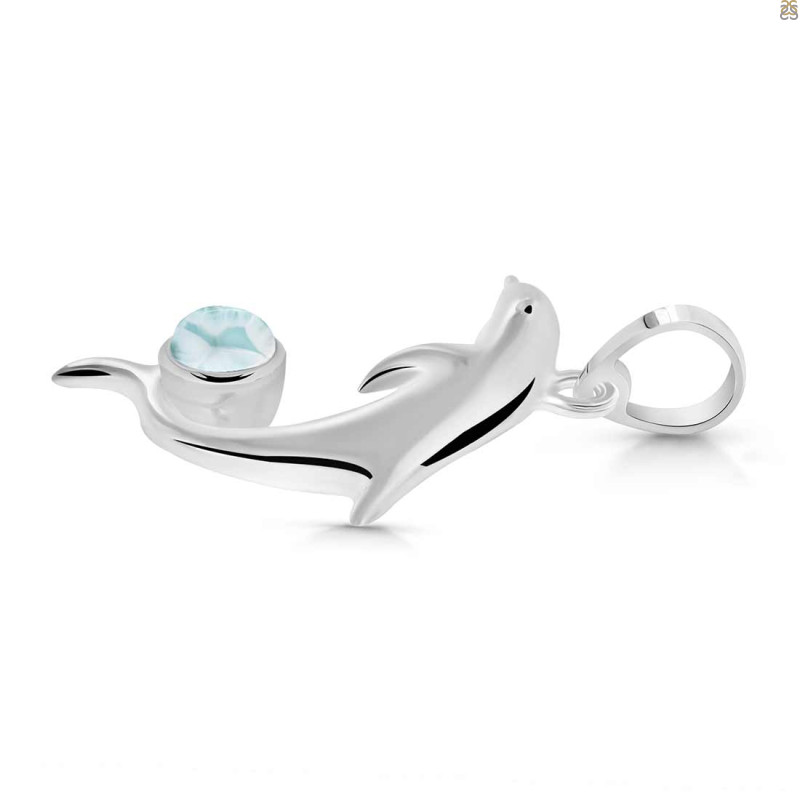 Close Out Larimar Pendant