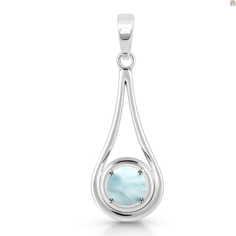 Close Out Larimar Pendant LAR-CO-RDP-176.