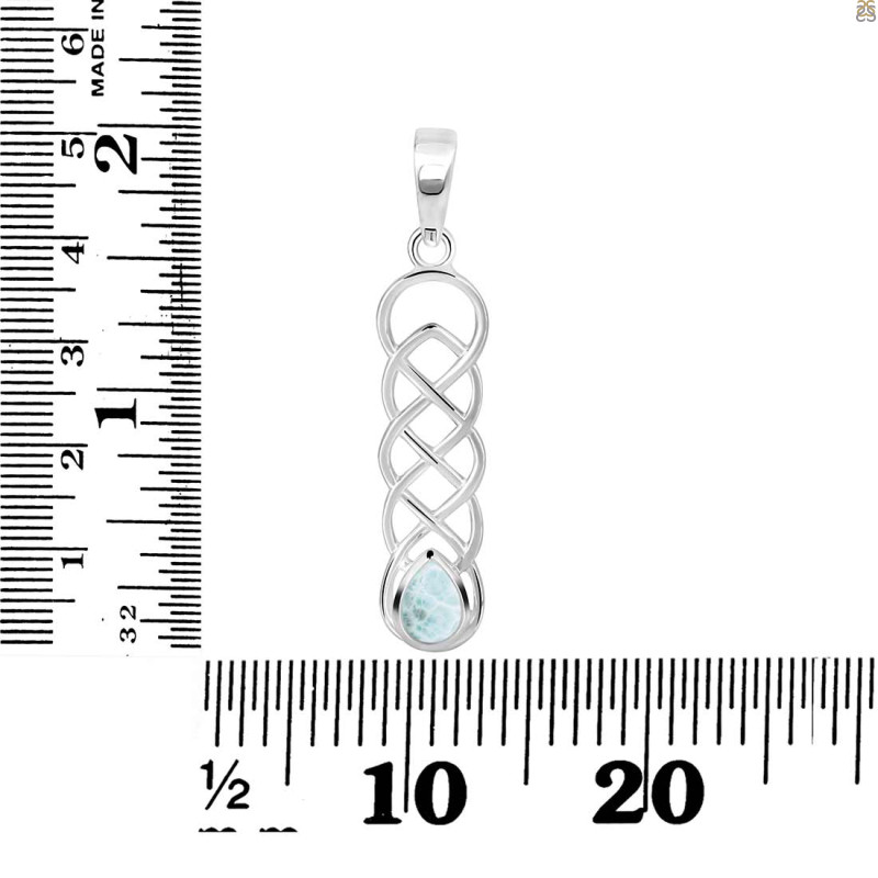 Close Out Larimar Pendant LAR-CO-RDP-203.
