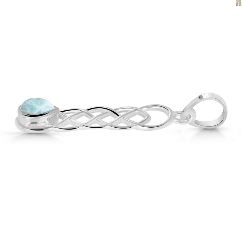 Close Out Larimar Pendant