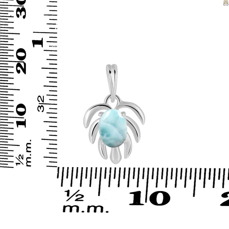 Close Out Larimar Pendant LAR-CO-RDP-208.