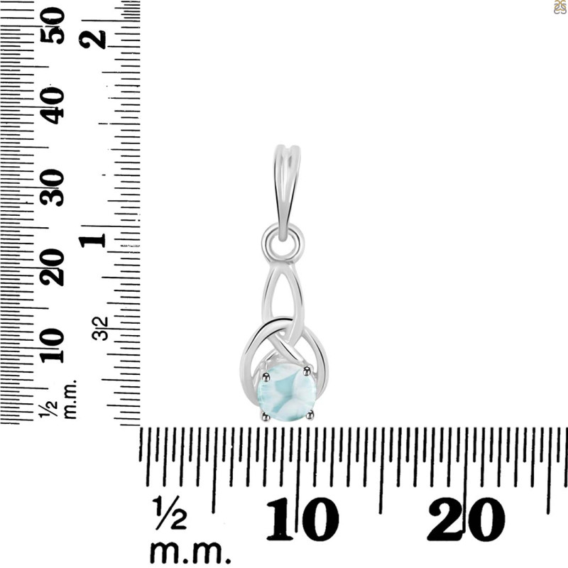 Close Out Larimar Pendant LAR-CO-RDP-211.