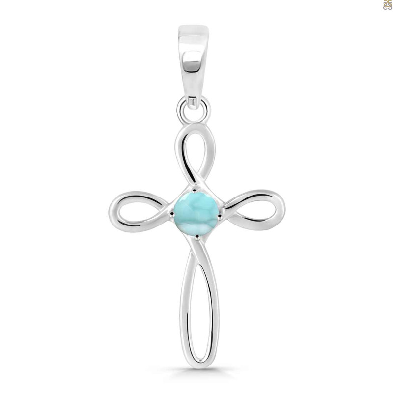 Close Out Larimar Pendant LAR-CO-RDP-215.