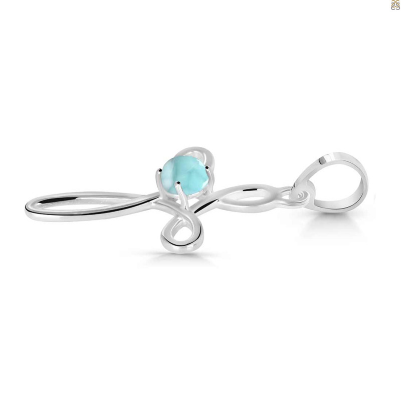 Close Out Larimar Pendant