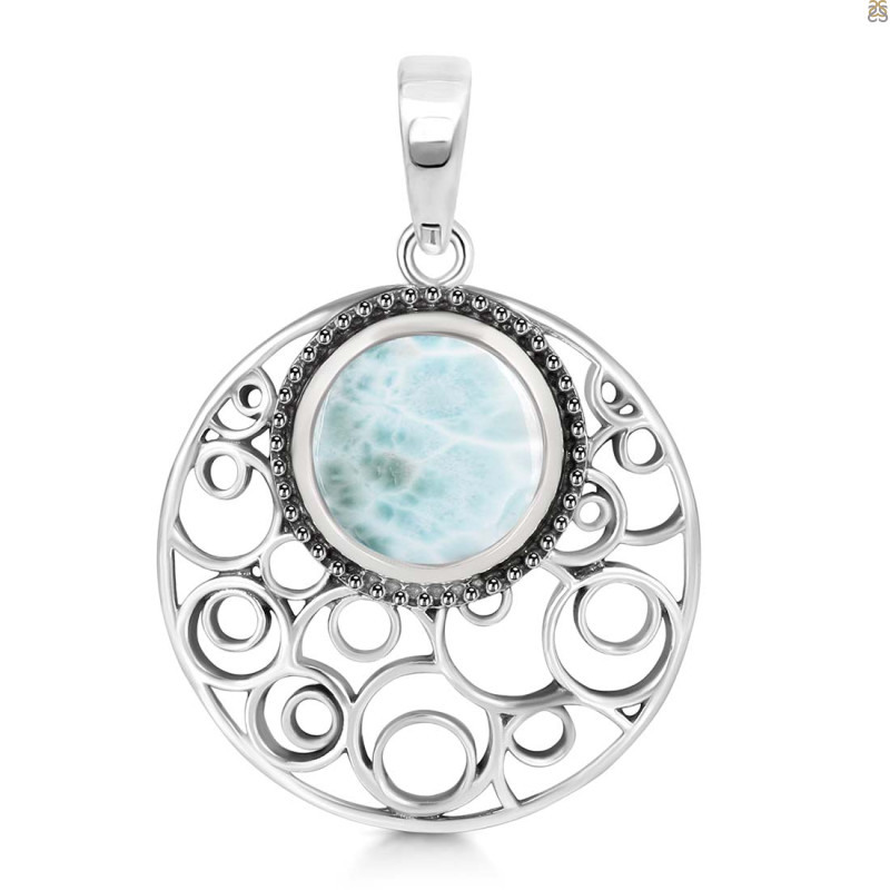 Close Out Larimar Pendant LAR-CO-RDP-48.