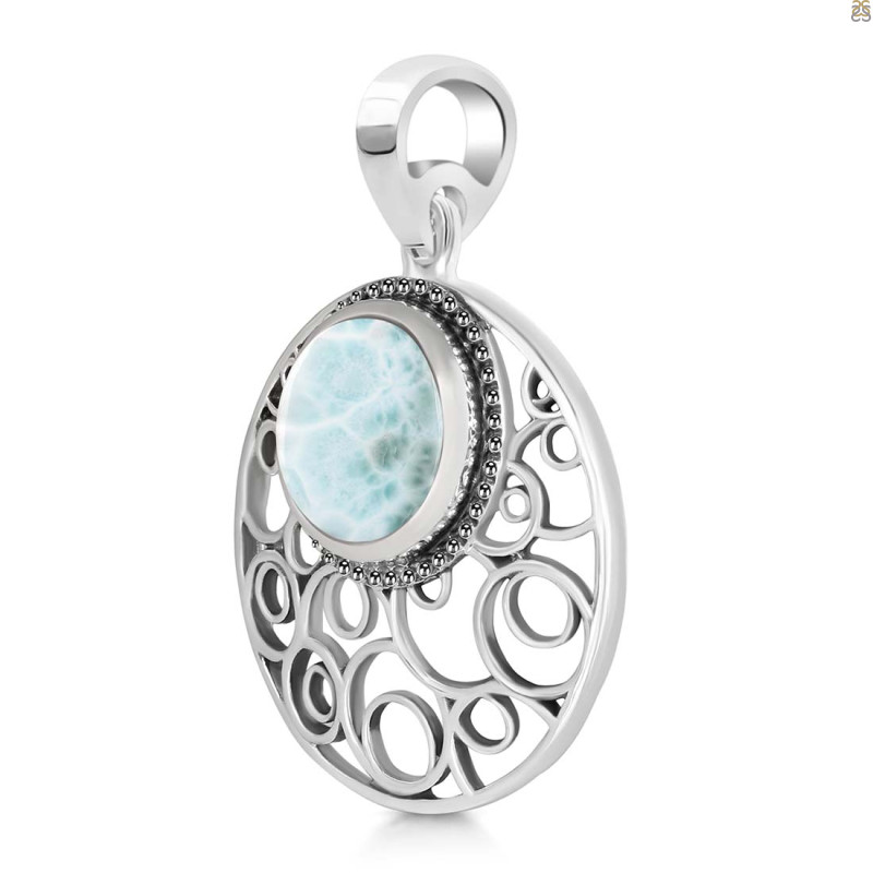 Close Out Larimar Pendant