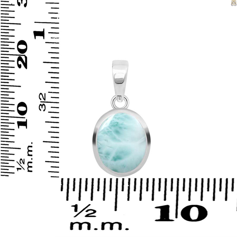 Close Out Larimar Pendant LAR-CO-RDP-682.