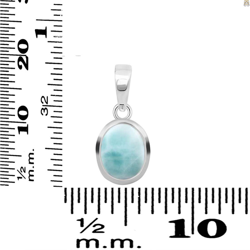 Close Out Larimar Pendant LAR-CO-RDP-683.