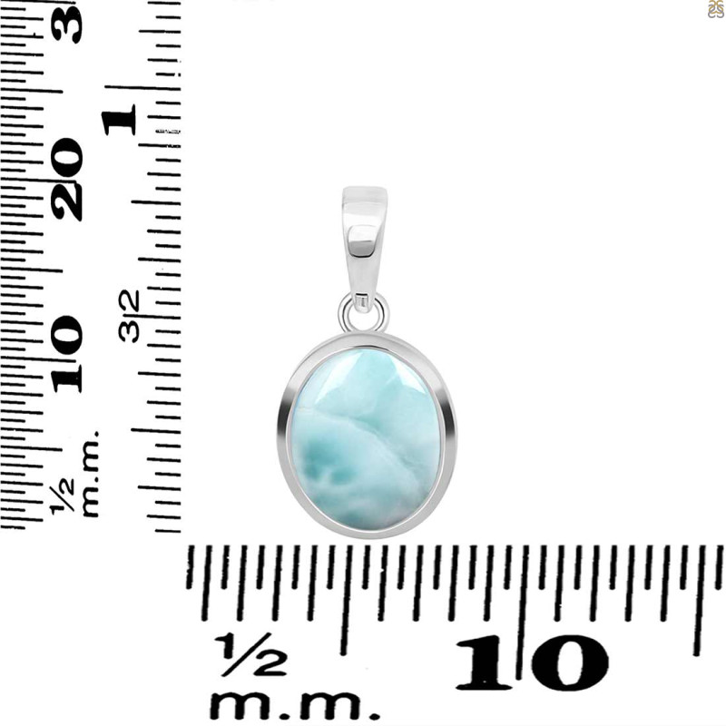 Close Out Larimar Pendant LAR-CO-RDP-684.
