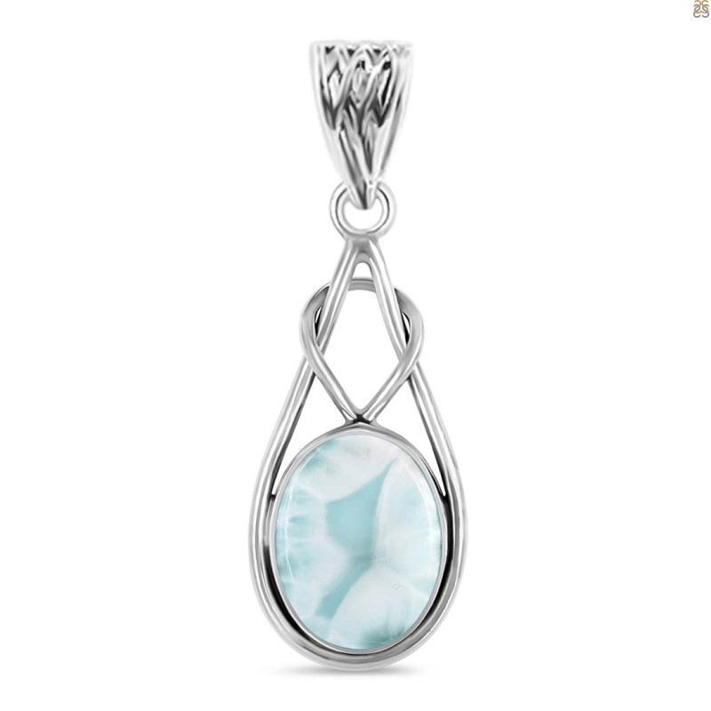 Close Out Larimar Pendant