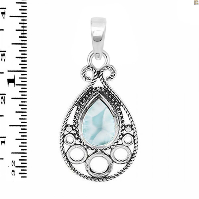 Close Out Larimar Pendant LAR-CO-RDP-77.